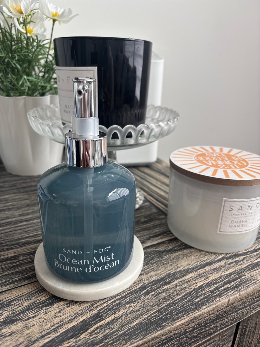 Sand + Fog Ocean Mist Blue Hand Soap Pump